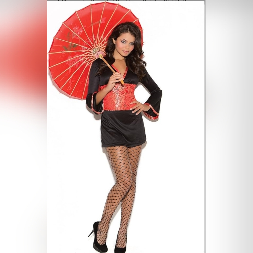 Oriental Goddess - 2 pc. costume includes long sleeve dress with bell sleeves an